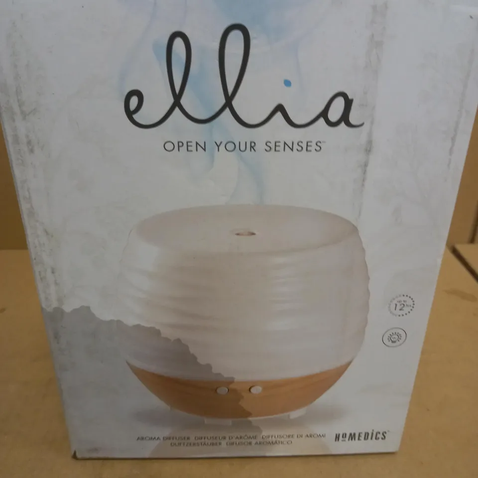 BOXED HOMEDICS ELLINA OPEN YOUR SENSES ASCEND AROMA DIFFUSER
