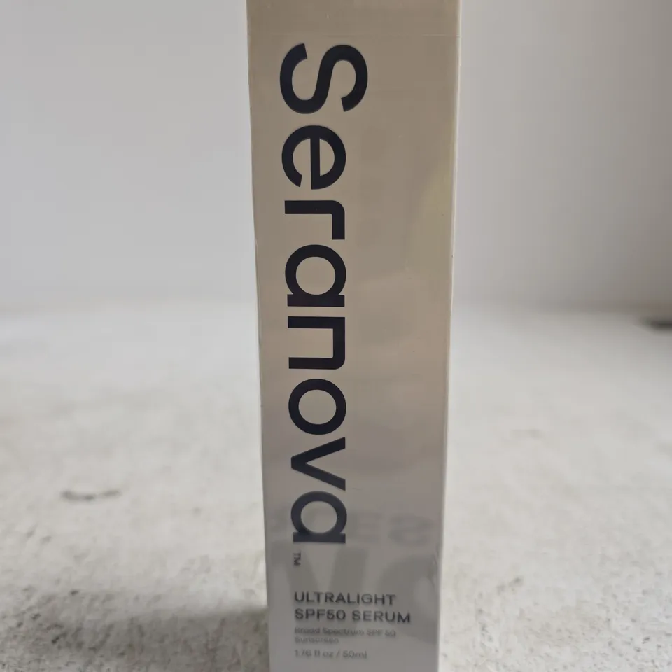SERANOVA ULTRALIGHT SPF50 SERUM – BROAD SPECTRUM SPF 50, 50 ML 