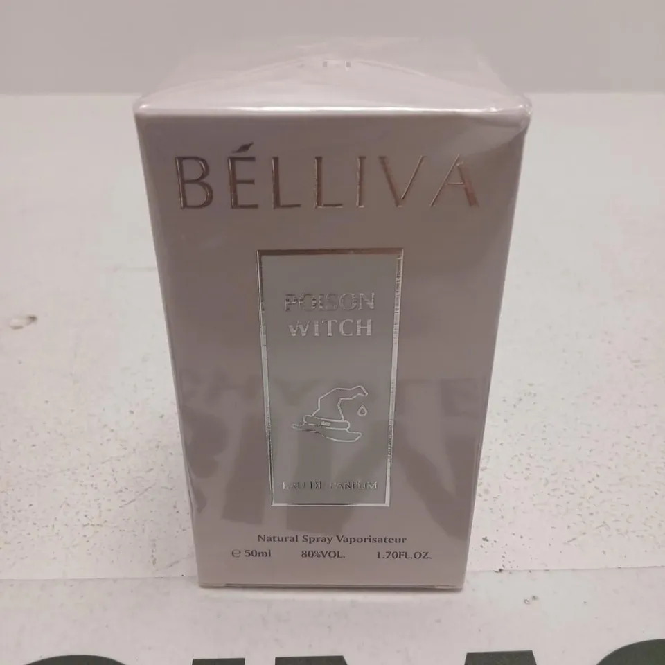 BOXED AND SEALED BELLIVA POISON WITCH EAU DE PARFUM 50ML