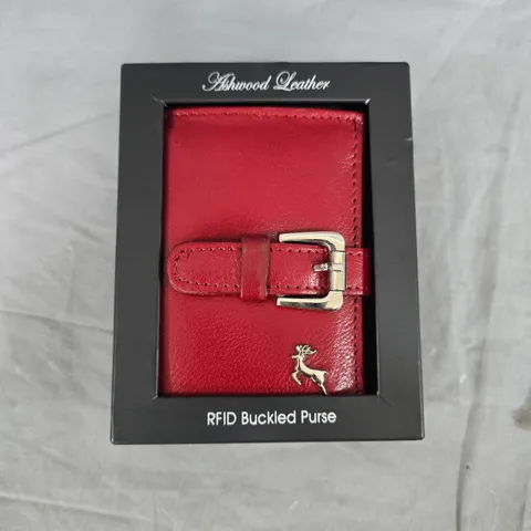 ASHWOOD STELLA BOXED RFID LEATHER PURSE