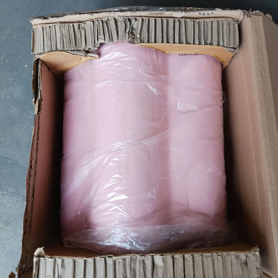 BOXED PINK FLOWER SIDE TABLE 