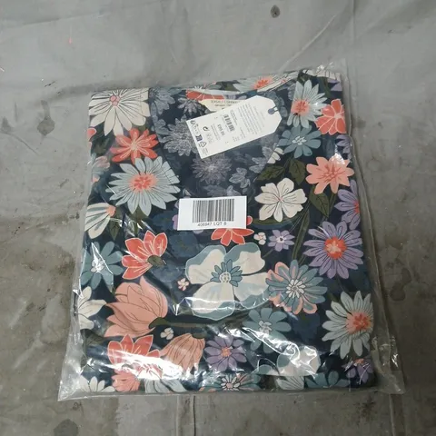 SEASALT CORNWALL HELENA DRESS FLOWERING BLOOMS MARTIME UK 8 PETITE. BAGGED