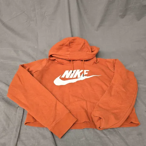 NIKE BROWN HOODIE SIZE S