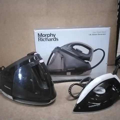 BOXED MORPHY RICHARDS 333030 1.8L STEAM GENERATOR BLACK
