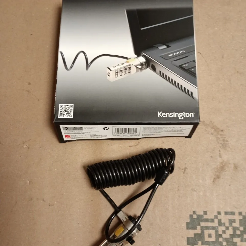 BOXED KENSINGTON PORTABLE COMBINATION LOCK 