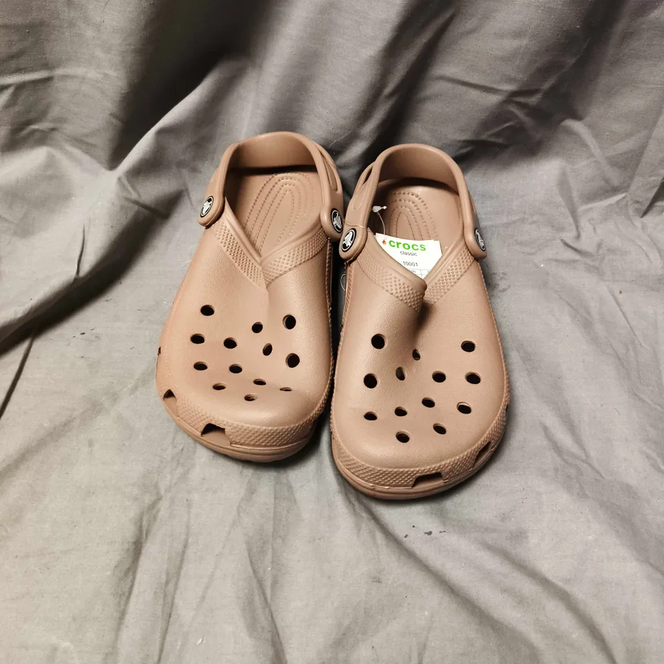 CROCS CLASSIC CLOG – TAN SIZE 4 / 6 