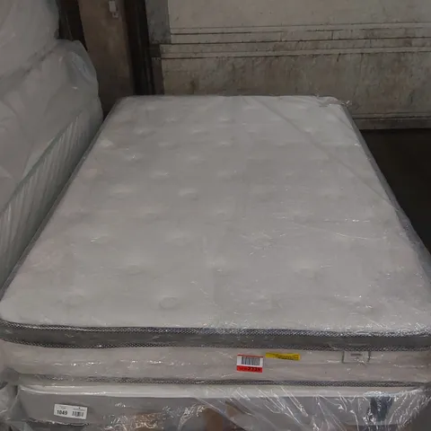QUALITY BAGGED MURCIA SLEEP PILLOW TOP POCKET SPRUNG MATTRESS - 4'6 DOUBLE