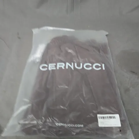 BAGGED CERNUCCI RAW EDGE DIPPED WAISTBAND JOGGERS SIZE XS