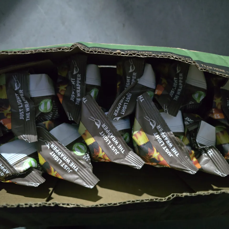 APPROXIMATELY 16 ZIP NATURAL STARTER LOGS