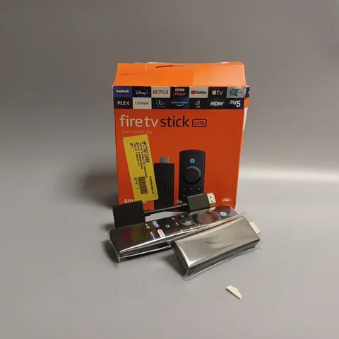 BOXED AMAZON FIRE TV STICK LITE