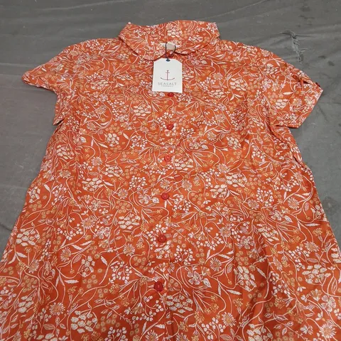 SEASALT CORNWALL RUSHMAKER SHIRT - SIZE 10