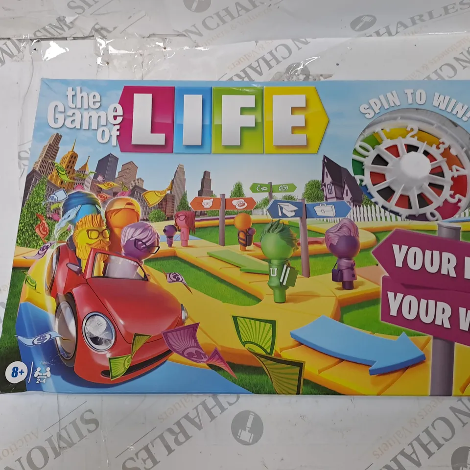 BOXED THE GAME OF LIFE BOARD GAME RRP £29.99