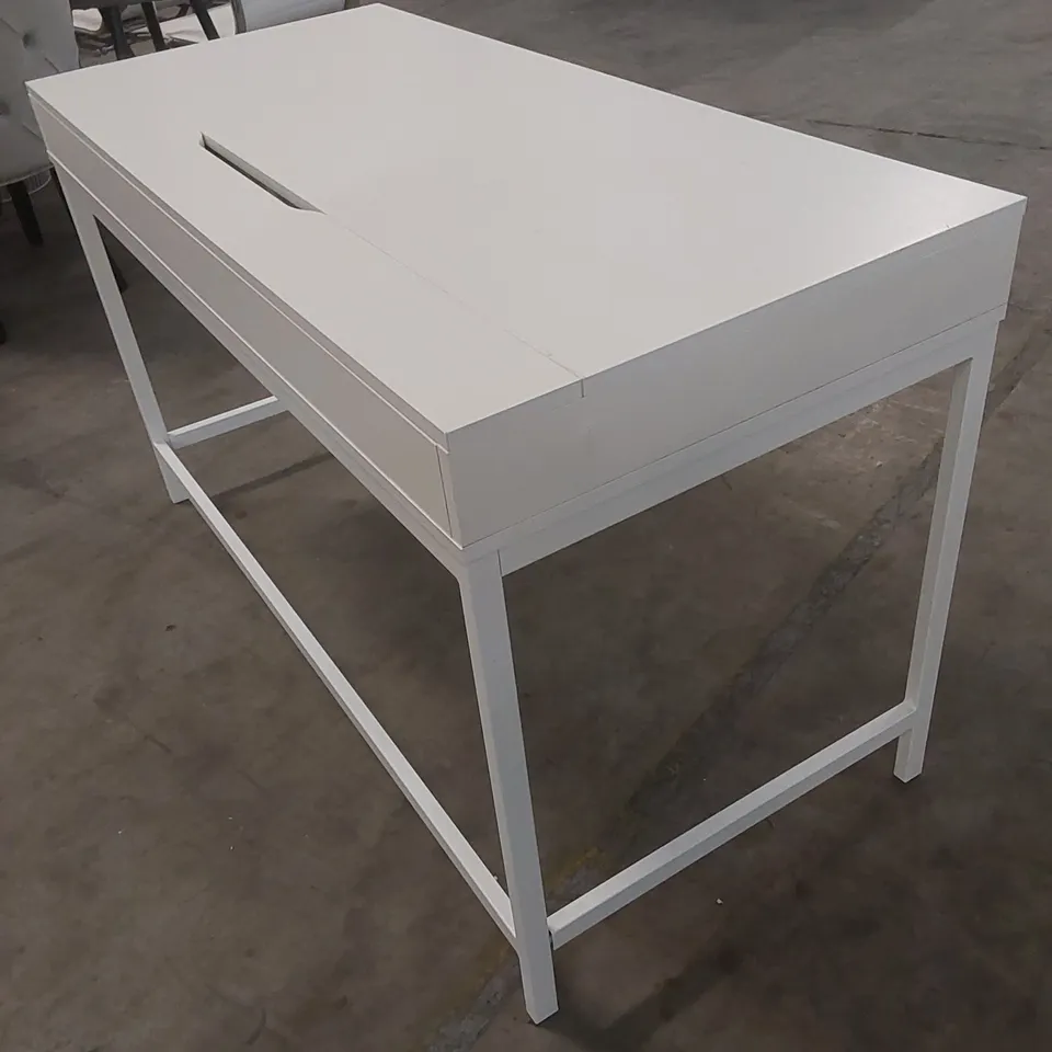 IKEA ALEX COMPUTER DESK - WHITE