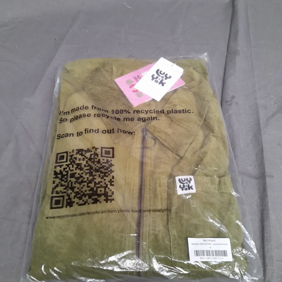 BAGGED LUCY AND YAK REX JUMPSUIT SIZE 6