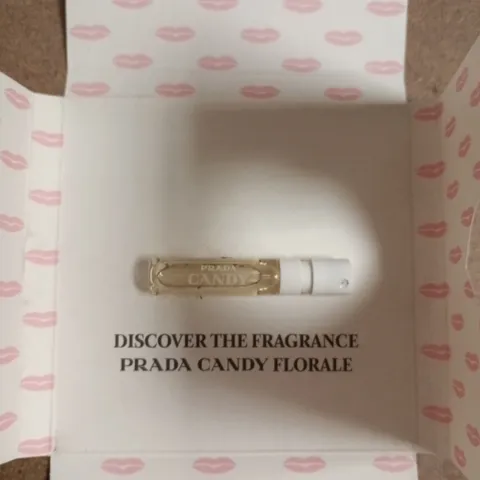 APPROXIMATELY 15 PRADA CANDY FLORALE FRAGRANCE SAMPLE – MINIATURE PERFUME VIAL