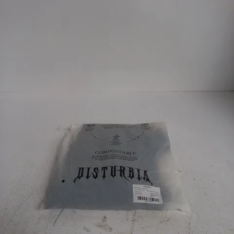 DISTURBIA KAIRO GRAPHIC T SHIRT DRESSS UK 14