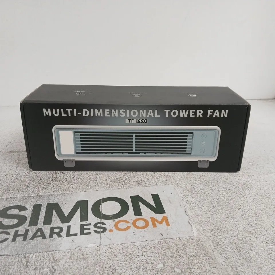 MULTI-DIMENSIONAL TOWER FAN TF PRO – BOXED