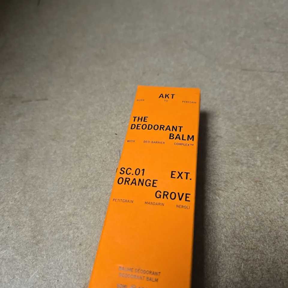 AKT THE DEODORANT BALM – ORANGE GROVE, 50ML (SC.01)