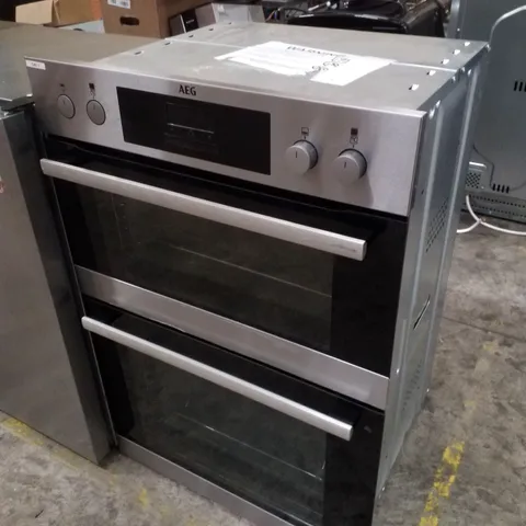 AEG DCB331010M BUILT IN ELECTRIC DOUBLE OVEN