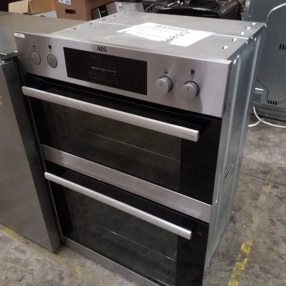AEG DCB331010M BUILT IN ELECTRIC DOUBLE OVEN