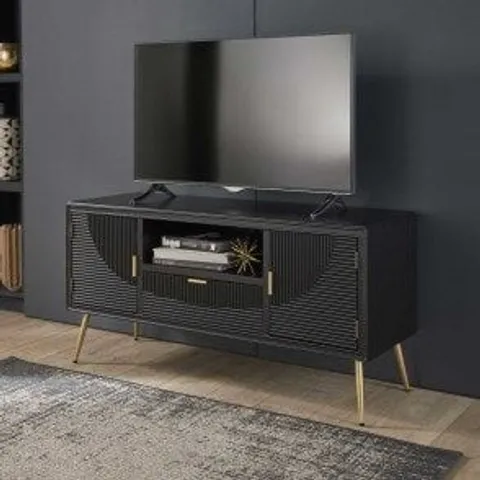 BRAND NEW BOXED HOMES DIRECT 365 ADDISON BLACK TV UNIT
