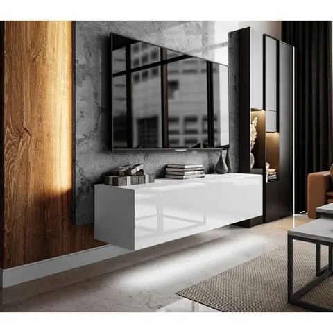BOXED CELLAN TV STAND FOR TV'S UP TO 88" (2 BOXES)