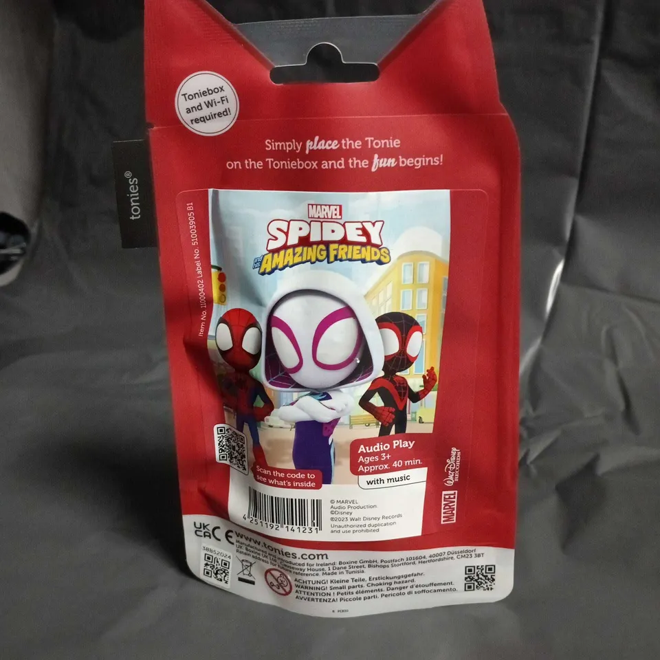 TONIES SPIDER-MAN AMAZING FRIENDS AUDIO CHARACTER FOR TONIEBOX