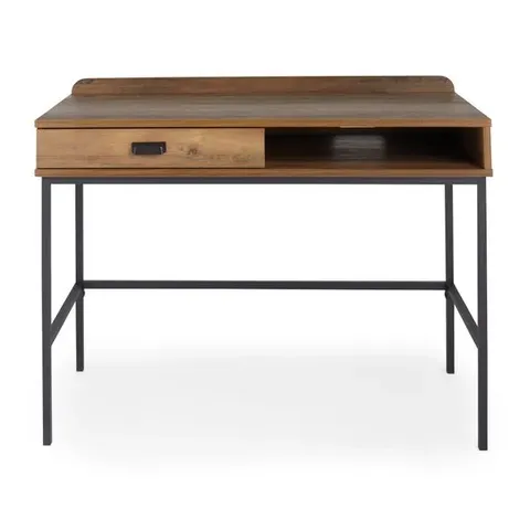 BOXED FULTON PINE EFFECT DESK (1 BOX)