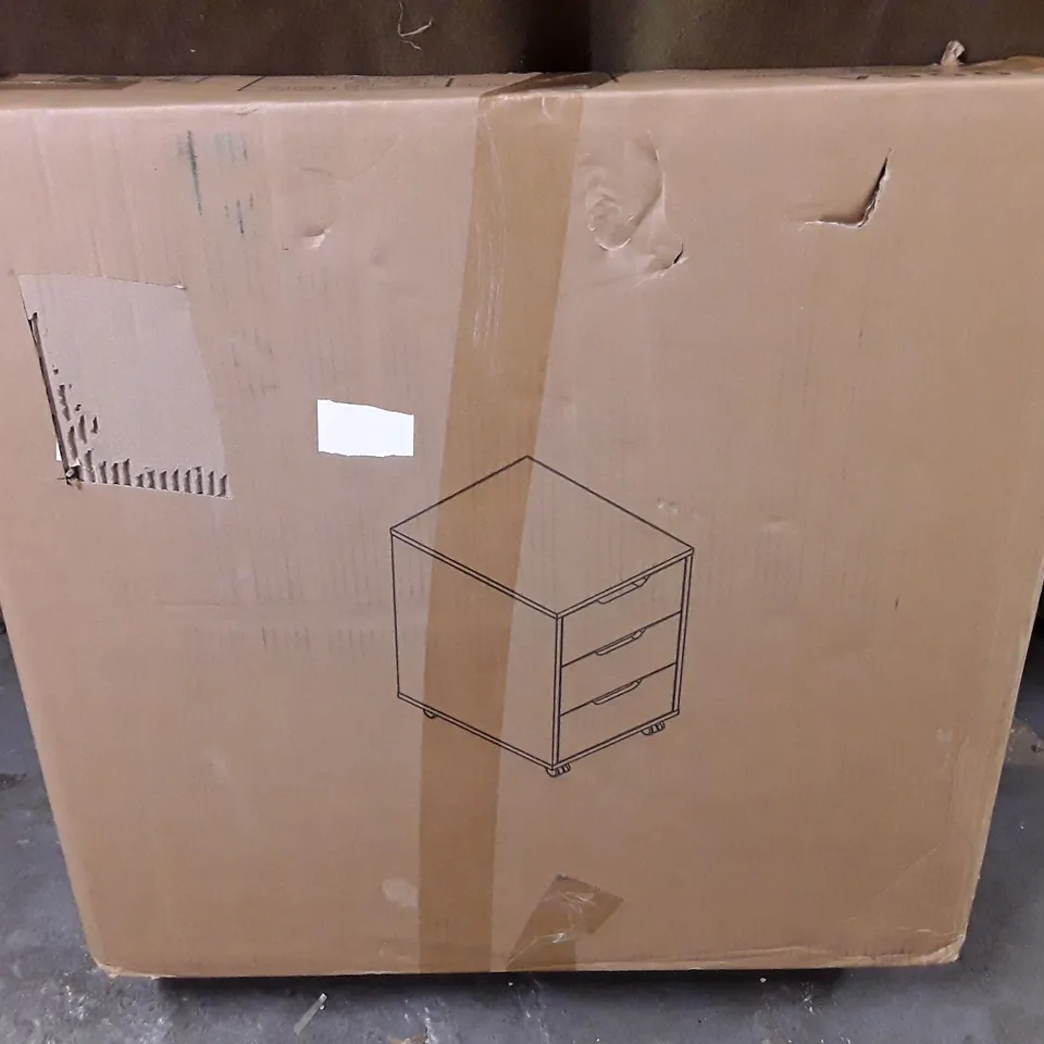BOXED WHITE FILE CABINET - 1 PCS/CTN