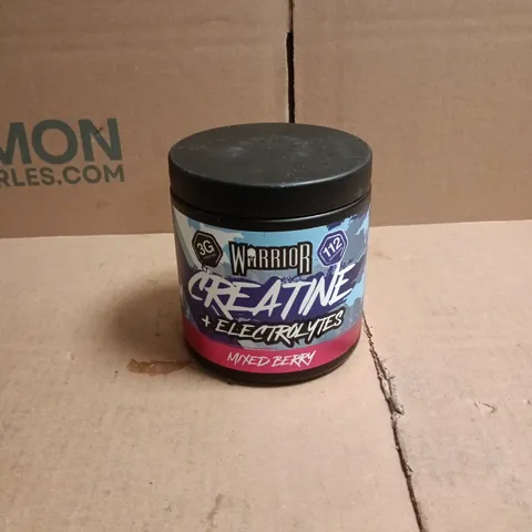 WARRIOR CREATINE + ELECTROLYTES MIXED BERRY 360G SUPPLEMENTS
