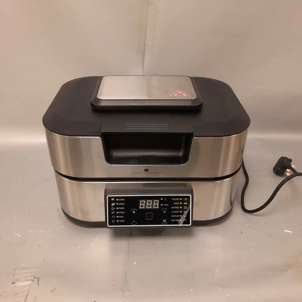 BOXED COOK'S ESSENTIALS GRILL & AIRFRYER 5.5L