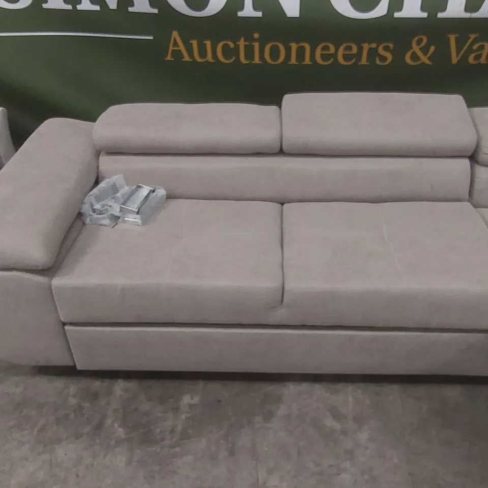 QUALITY DESIGNER FLAVIUS CORNER SOFA BED