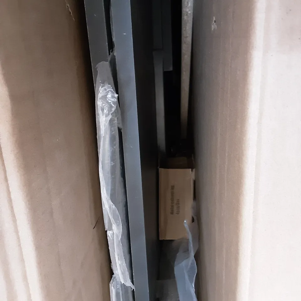 BOXED FURNITURE PARTS IN GREY , 1 BOX 
