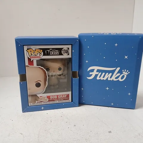 BOXED FUNKO POP! TELEVISION IT WELCOME TO DERRY BOB GREY VINYL FIGURE - 1746