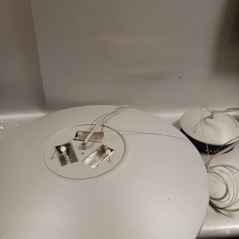 BOXED CIRCULAR OVERSIZED HANGING CEILING LIGHT - COLLECTION ONLY 