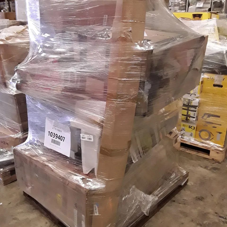 PALLET OF APPROXIMATELY ASSORTED HOUSEHOLD & ELECTRICAL ITEMS INCLUDING