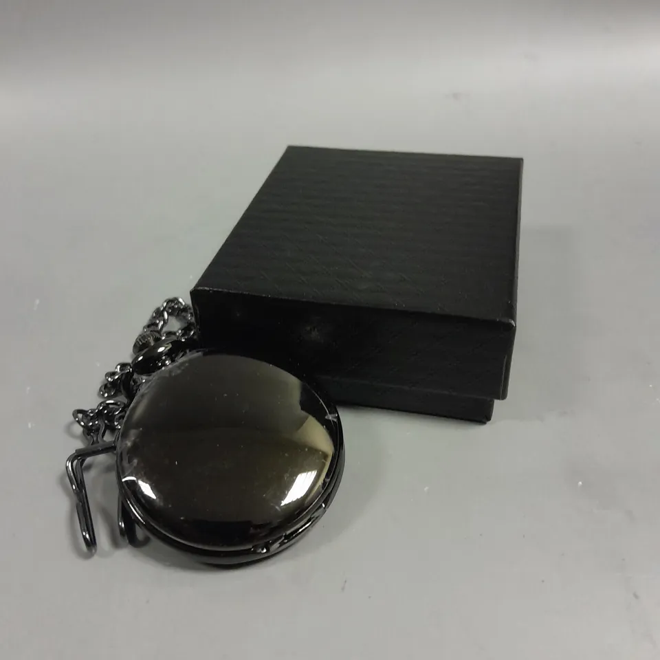 MENS EDISON POCKET WATCH WITH CHAIN
