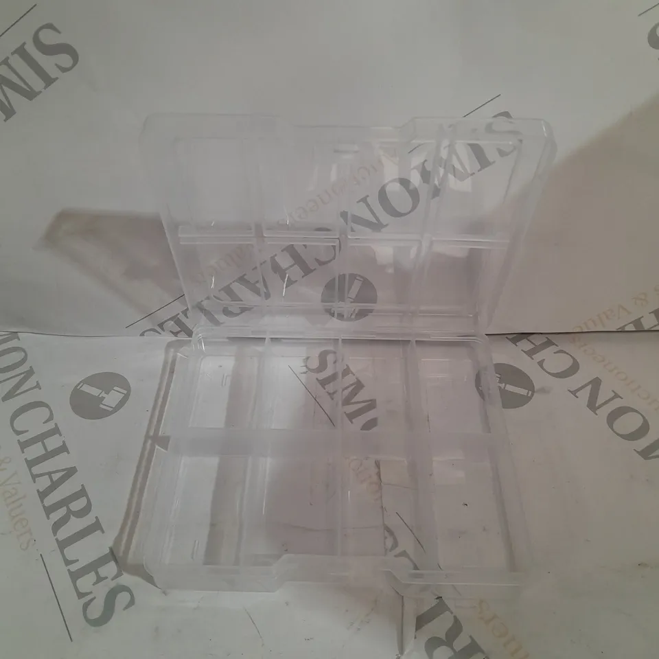 BOX OF APPROX 60 ASSORTED CLEAR TABLET CASES 