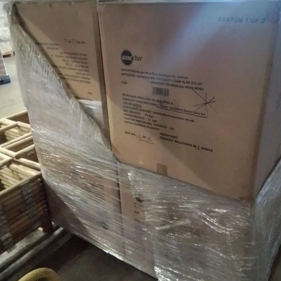 PALLET CONTAINING VARIOUS ASSORTED BOXED INCOMPLETE GARDEN FURNITURE SETS