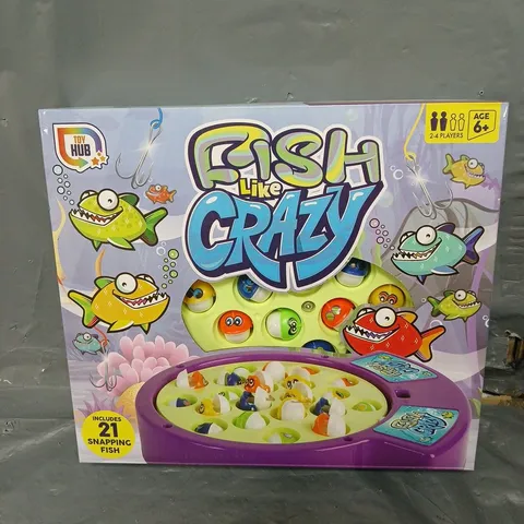 BOX OF APPROXIMATELY 24 FISH LIKE FRENZY TOYS