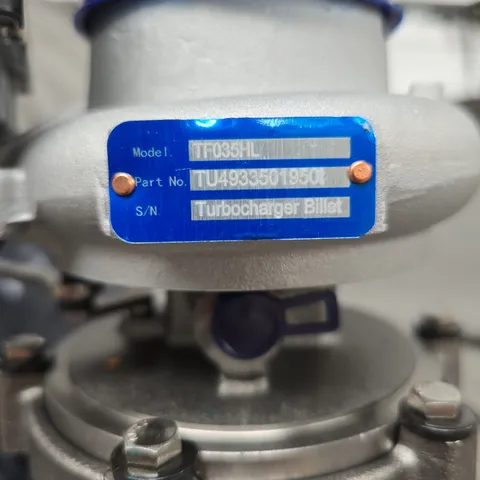 NISSEND EXHAUST GAS TURBOCHARGER MODEL : TF035HL