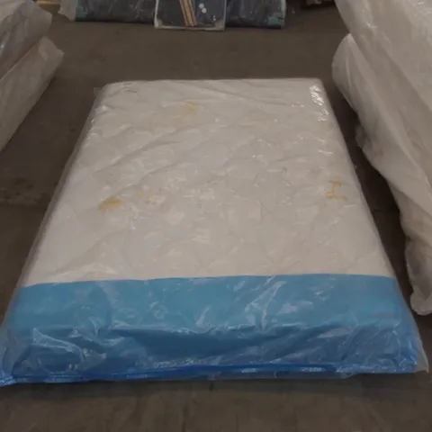 QUALITY BAGGED DOUBLE 135cm AIRSPRUNG LUXURY QUILTED MEDIUM MATTRESS