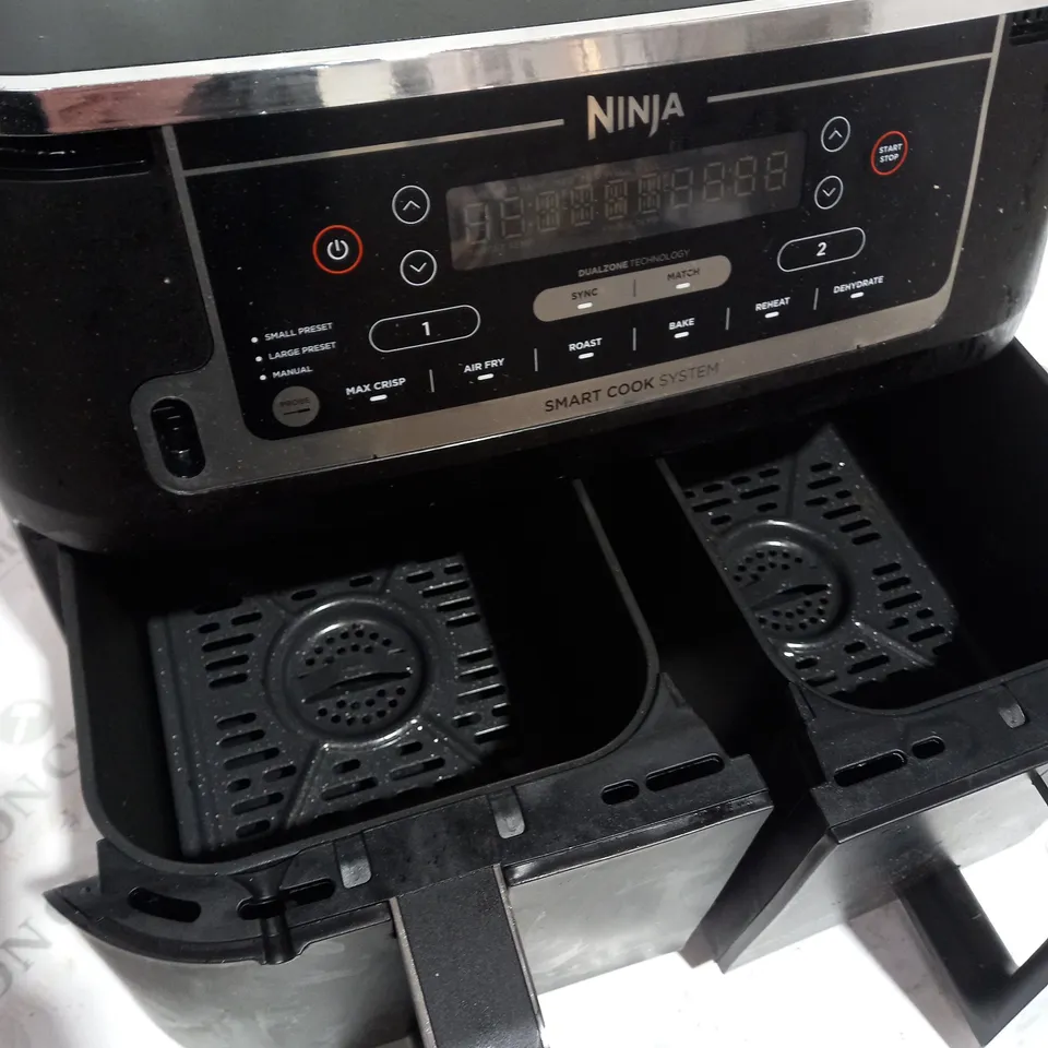 BOXED OUTLET NINJA FOODI MAX 9.5L DUAL ZONE SMART COOK AF451UK