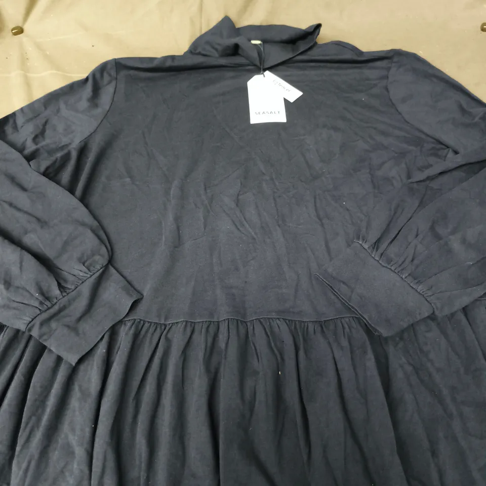 SEASALT CORNWALL ELINORA DRESS – NAVY, UK 22