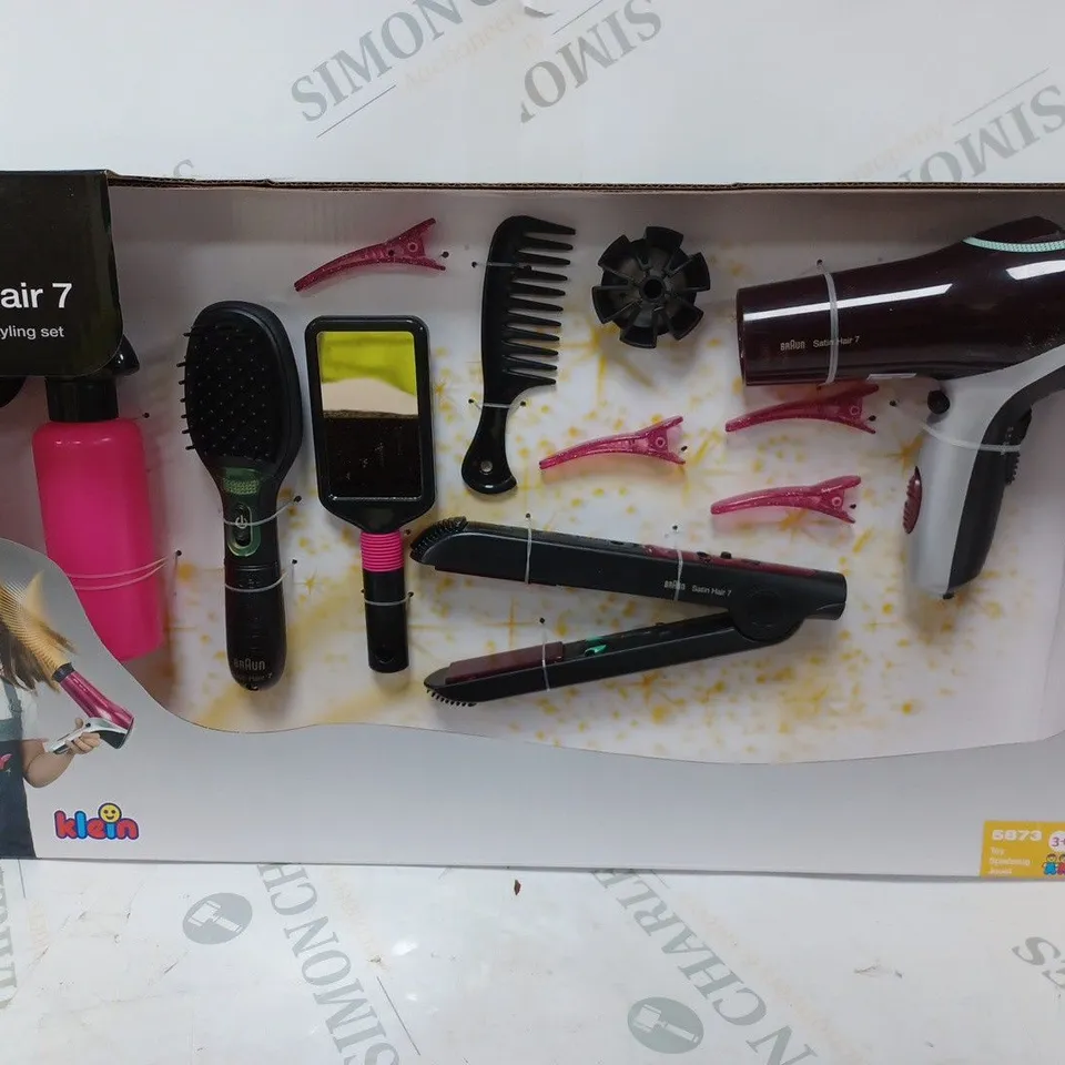 BRAUN MEGA HAIRSTYLING TOY GIFT SET RRP £34.99