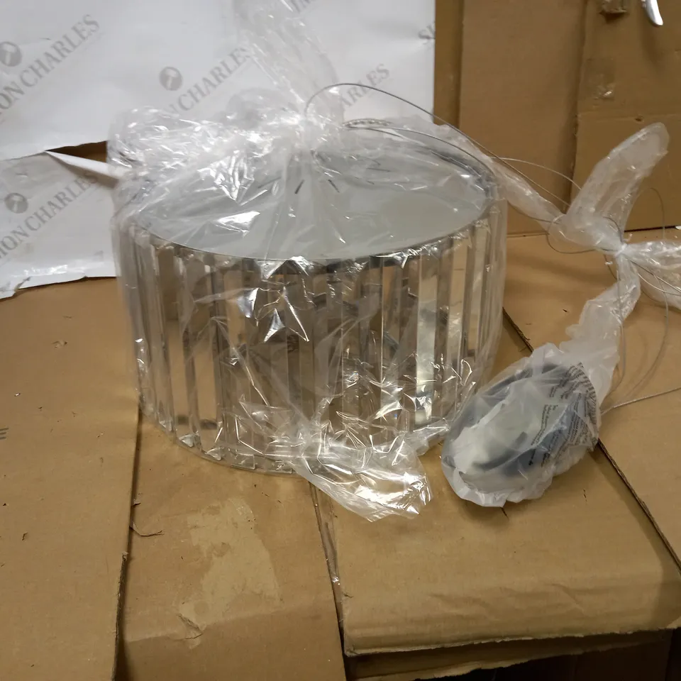 IMPEX RUSSELL DIORE 4LT CRYSTAL PENDANT 