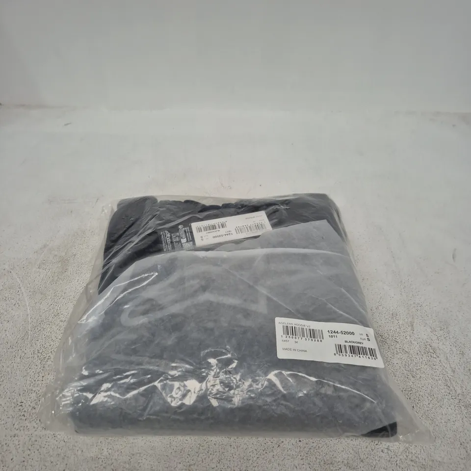 ALPINESTARS AGELESS HOODIE V3 – BLACK/GREY, UK SIZE S (US S)