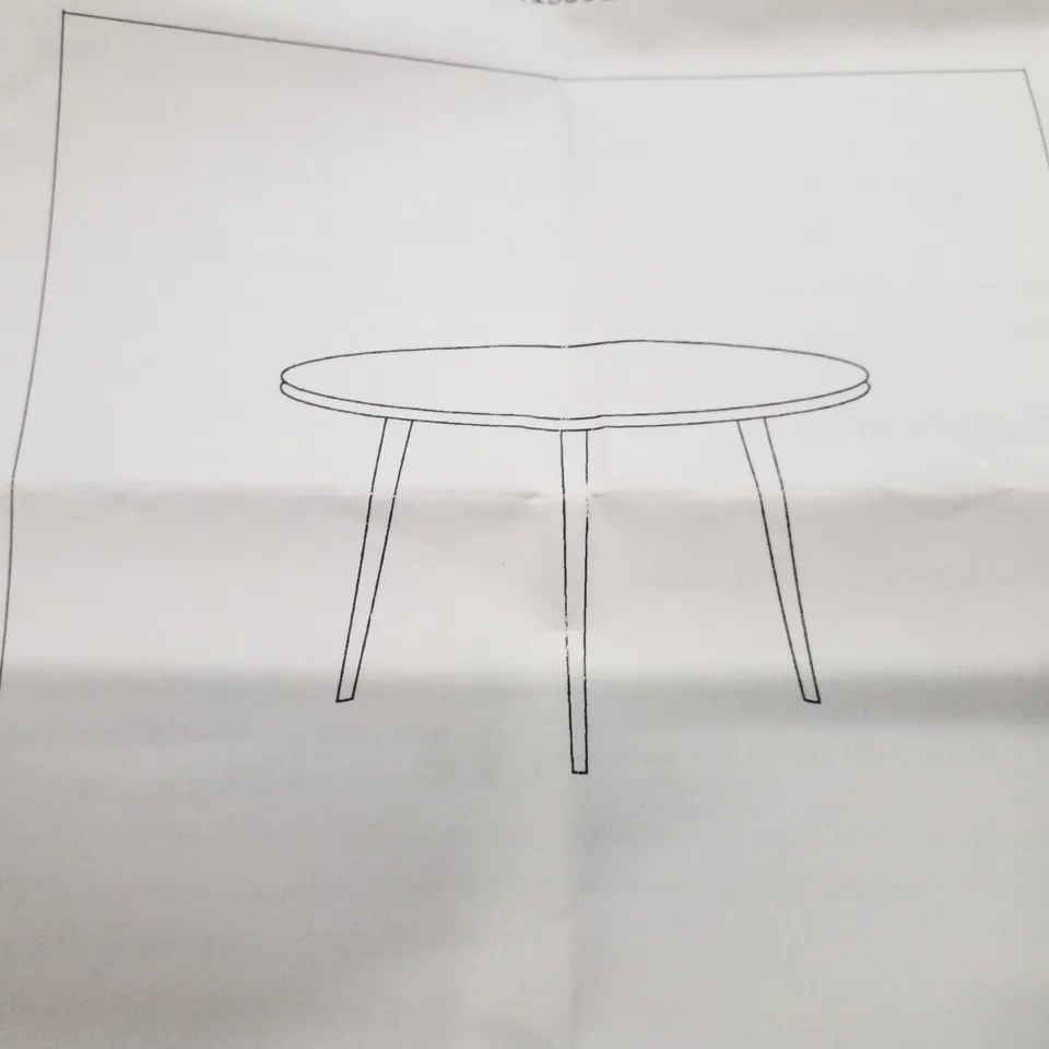 BOXED SIDE TABLE - NATURAL/WHITE