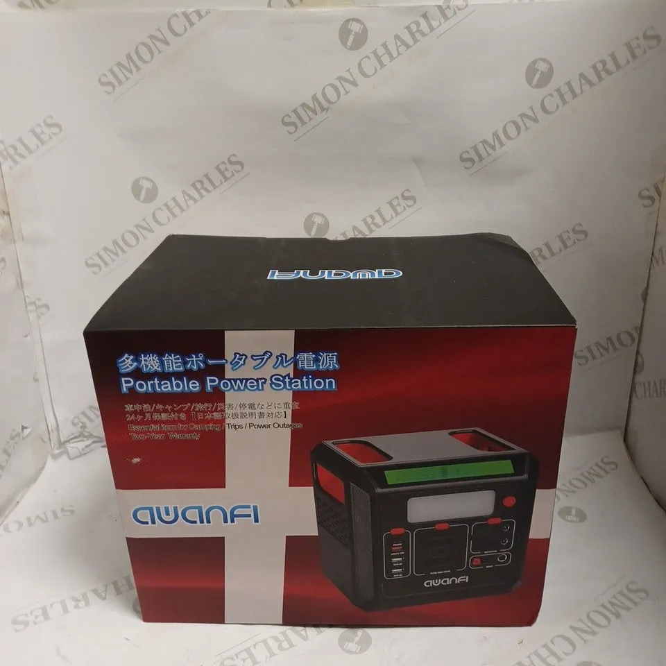 BOXED AUANFI PORTABLE POWER STATION 
