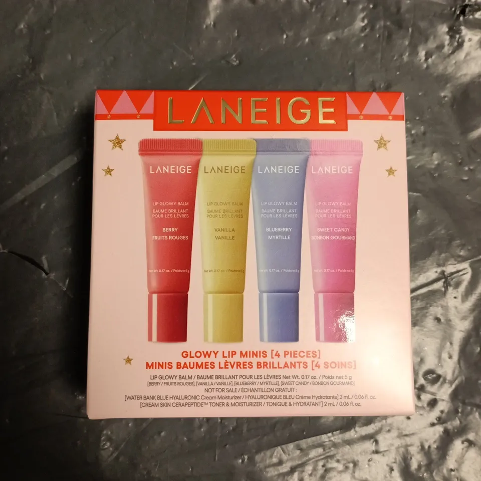 LANEIGE LIP GLOW MINIS FOUR‑PIECE SET
